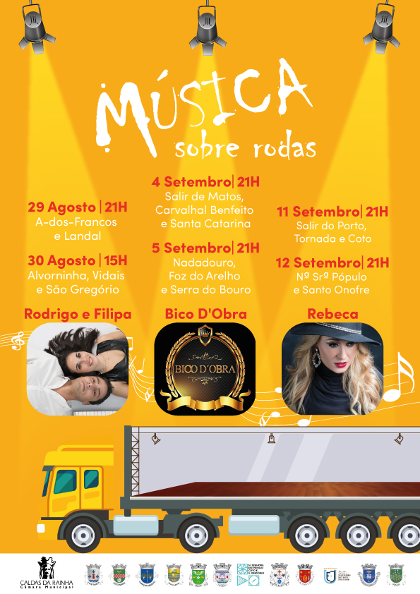 Câmara das Caldas leva música às freguesias