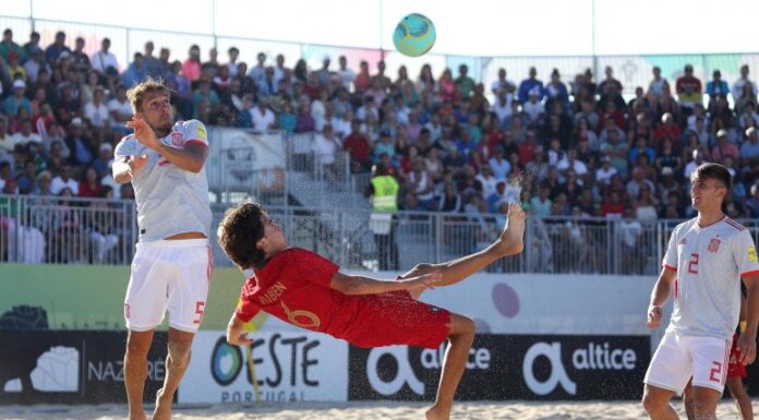 Selecção Nacional reunida na Nazaré