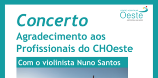 Nuno Santos toca no Hospital das Caldas esta quinta-feira