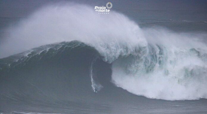Mais uma onda da Nazaré premiada