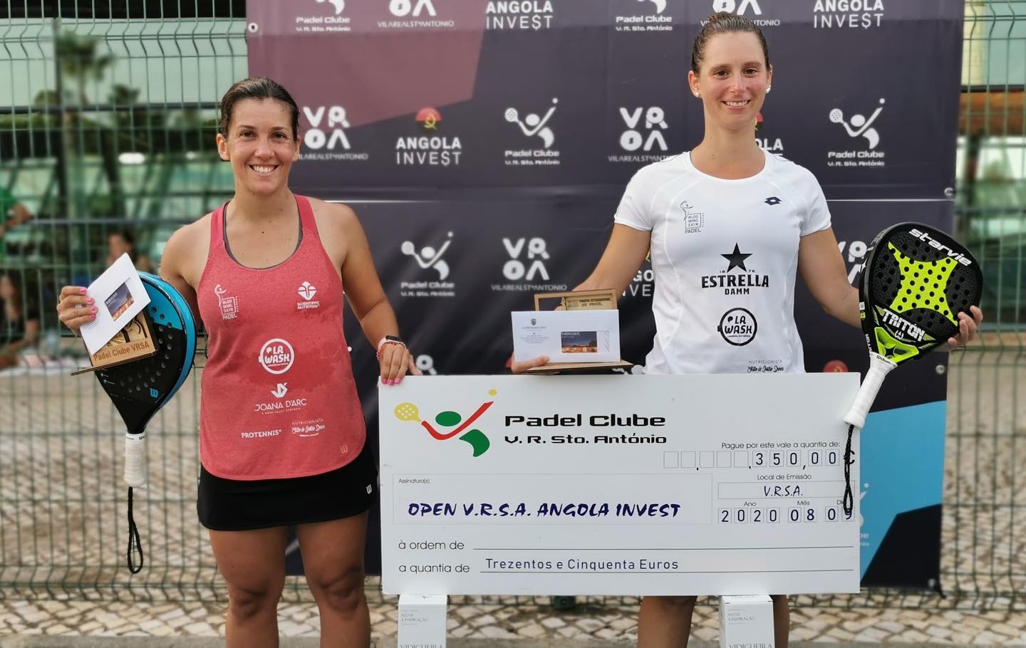 Padel: Patrícia Ribeiro vence em pares no Open de Vila Real de Santo António