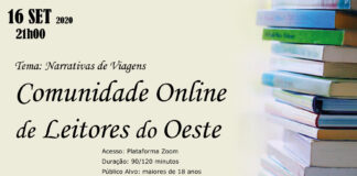 Comunidade de Leitores do Oeste vai debater Narrativas de Viagens