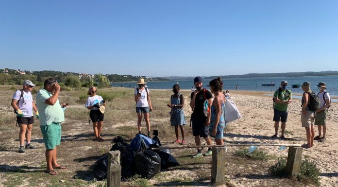 “The Trash Traveler” recolheu 75 quilos de lixo nas margens da Lagoa