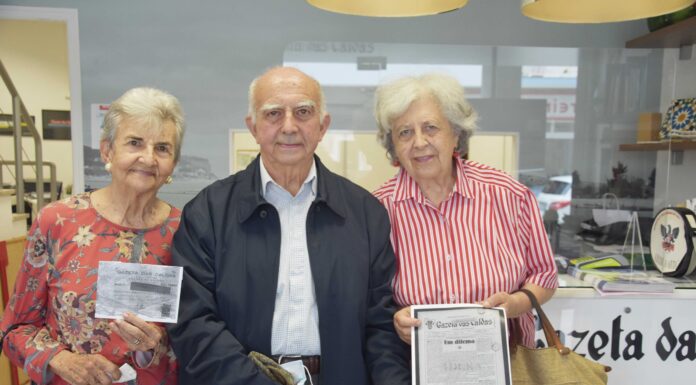 Uma assinatura da Gazeta das Caldas que remonta a 1934