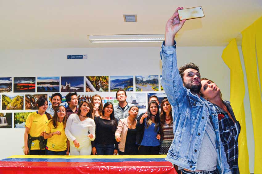 Europeus e brasileiros vêm estudar na ESAD