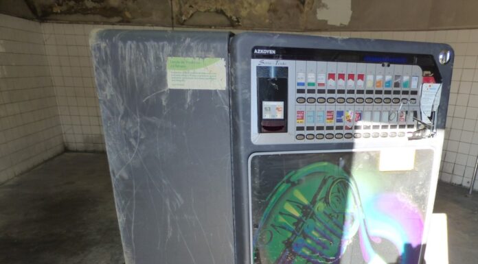 Homem identificado por furto de máquina de tabaco nas Gaeiras