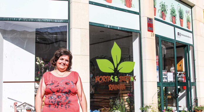 Hortas & Jardins Rainha reabriu em frente ao CCC
