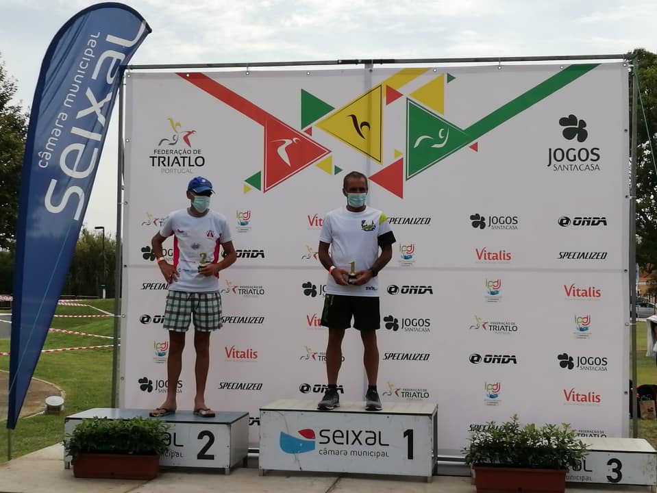 António Moura é campeão nacional de Aquatlo no escalão 60-64