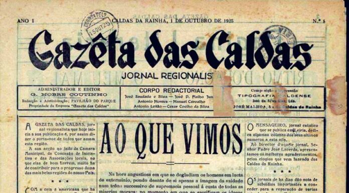 Gazeta das Caldas passa a ser publicada às quintas-feiras