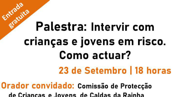 Palestra aborda intervenção com crianças e jovens em risco