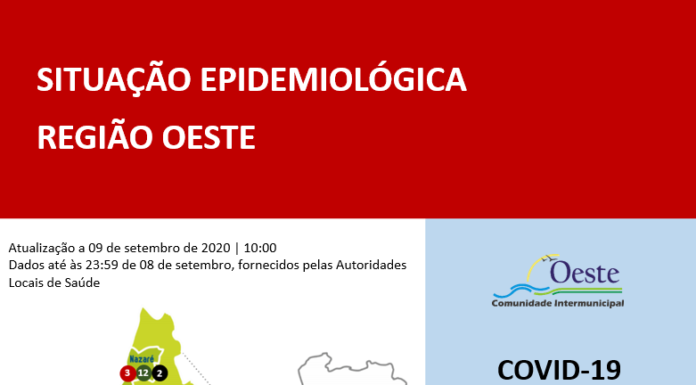 Mais cinco casos de infecção no Oeste