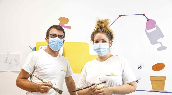 Pinturas terapêuticas procuram humanizar nova Urgência Pediátrica caldense