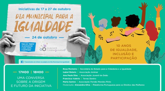 Câmara das Caldas assinala Dia Municipal para a Igualdade