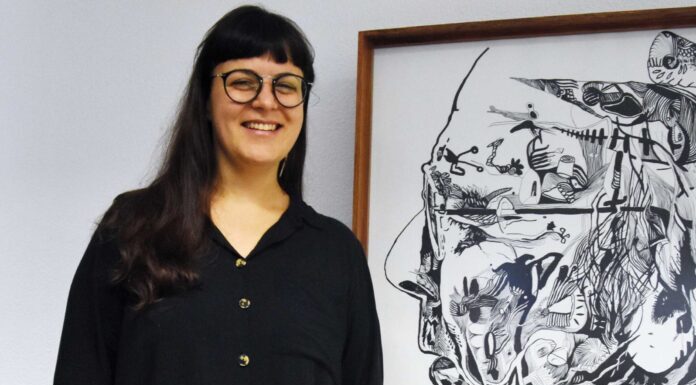 Filipa Morgado começa amanhã a pintar mural dedicado a Ferreira da Silva