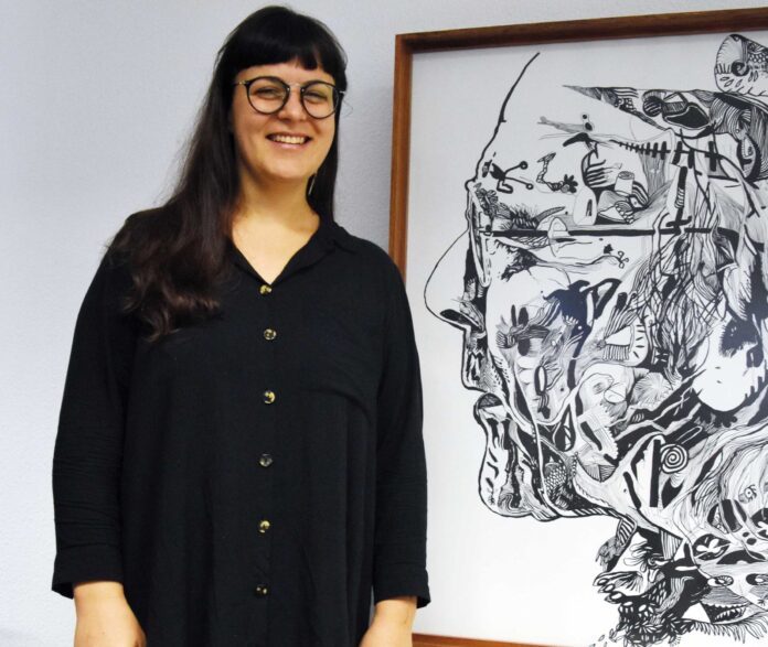 Filipa Morgado começa amanhã a  pintar mural dedicado a Ferreira da Silva