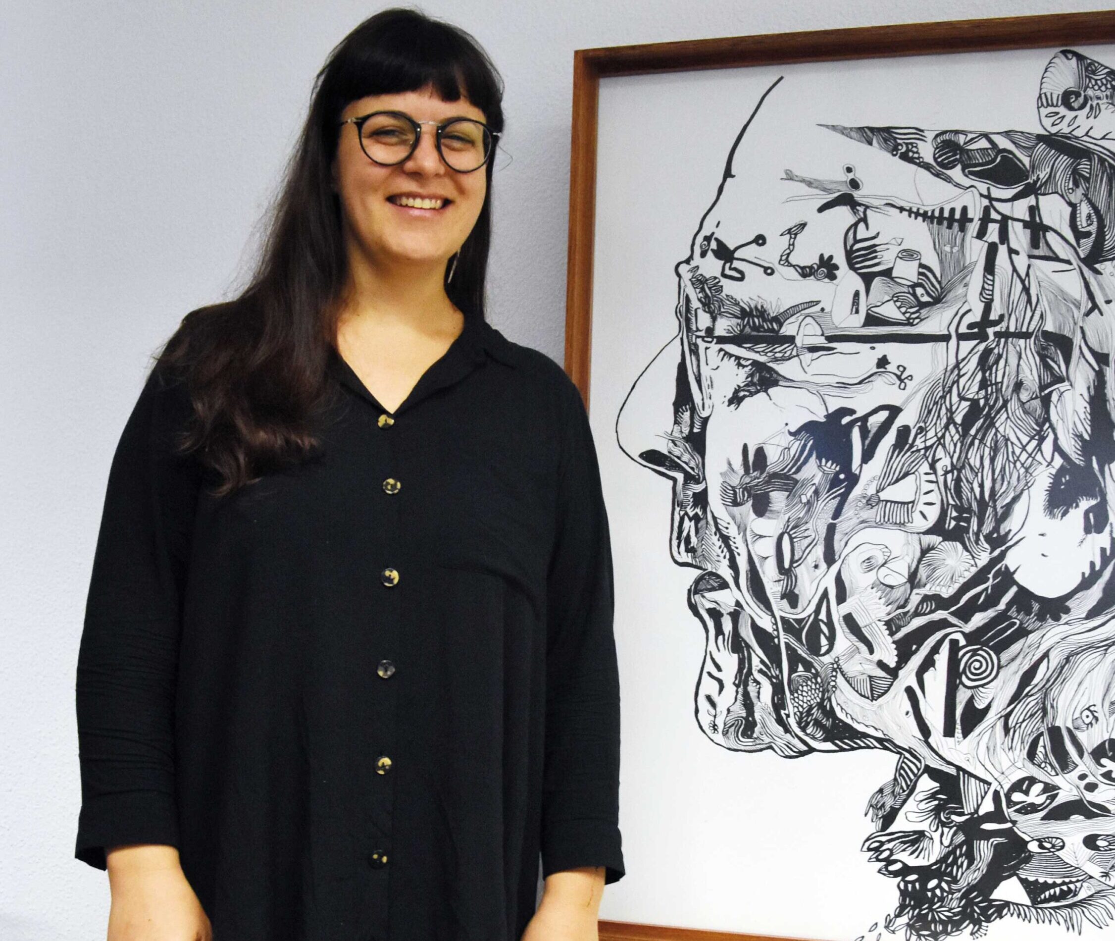 Caldense homenageia Ferreira da Silva com mural e serigrafia