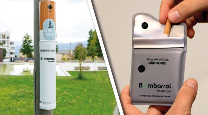 Bombarral disponibiliza cinzeiros em espaços públicos