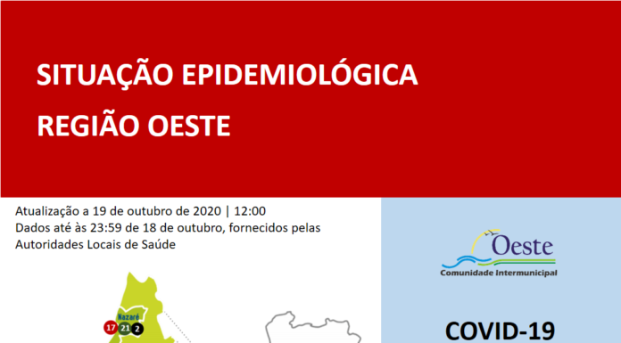 Oeste com mais 23 casos de infeção