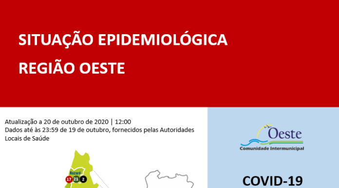 Mais 45 casos de infeção no Oeste