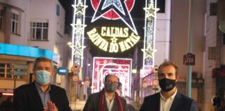 Caldas, rainha do Natal, já tem as ruas da cidade iluminadas