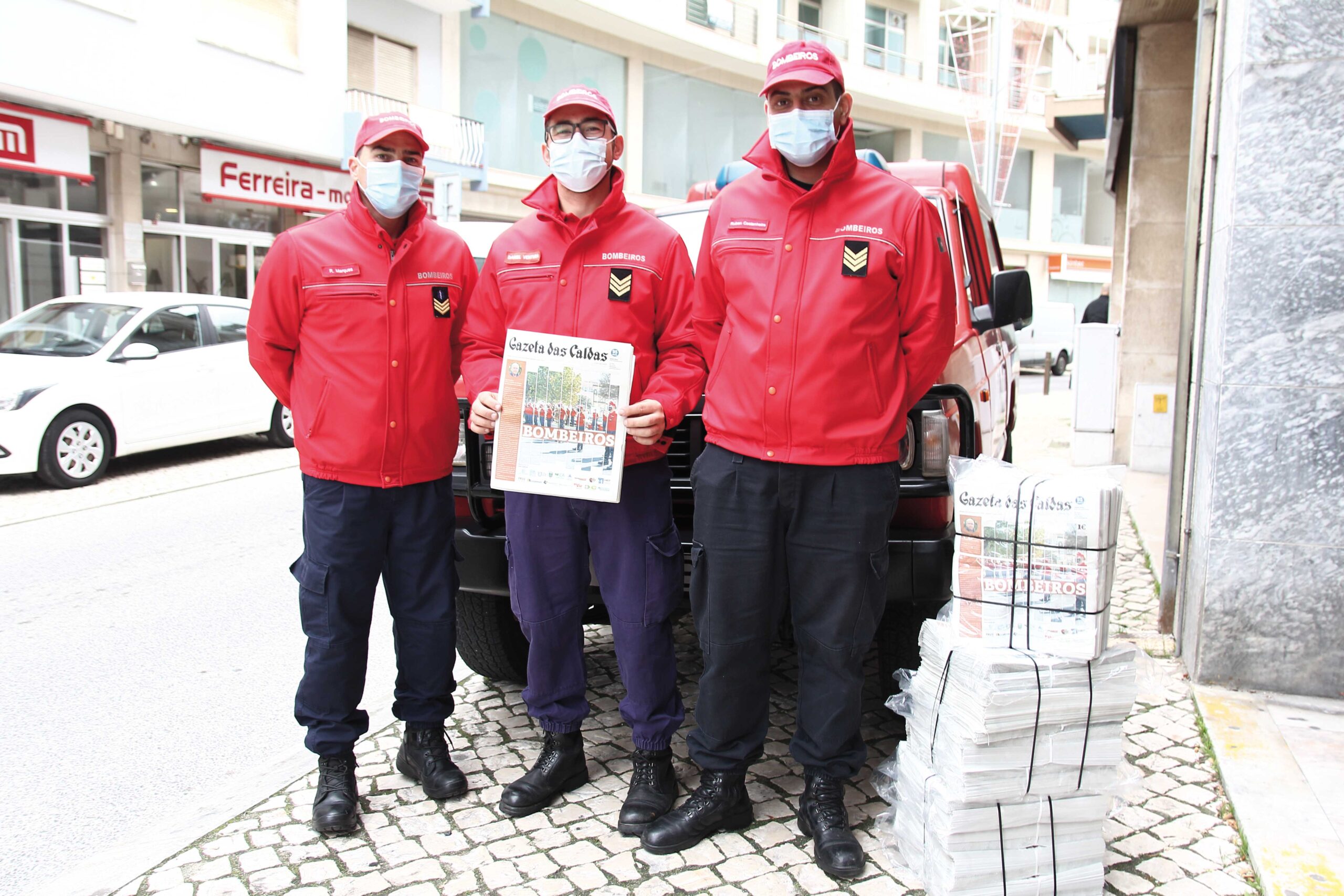 Peditório dos Bombeiros das Caldas prossegue este fim de semana