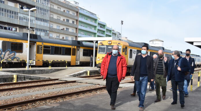 Candidato à Presidência da República veio às Caldas de comboio