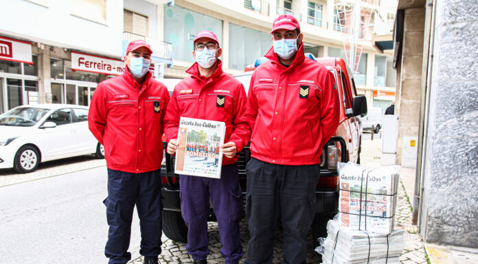 Gazeta das Caldas apoia peditório dos Bombeiros das Caldas