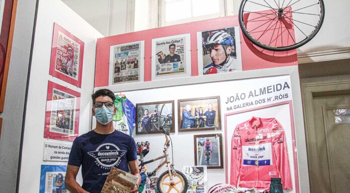 Museu de Ciclismo inaugurou espaço dedicado a João Almeida