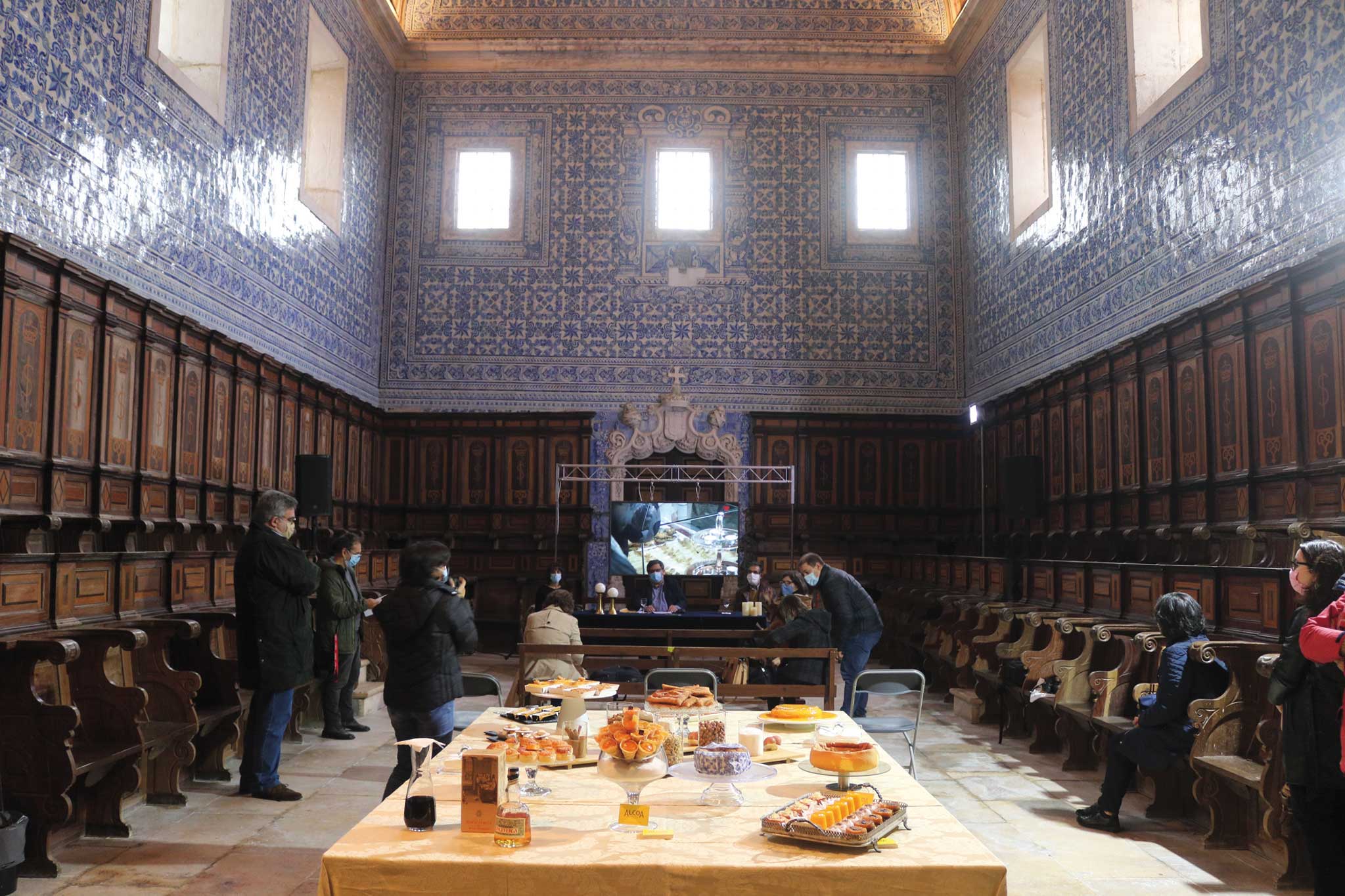 Doces conventuais fora do Mosteiro de Alcobaça