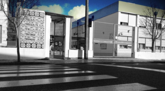 Cobertura da Escola Frei António Brandão substituída