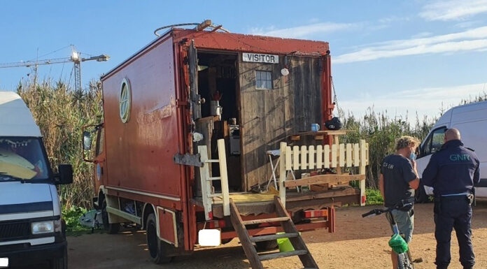 GNR deteta 13 infrações por campismo e caravanismo ilegal em Peniche e Óbidos