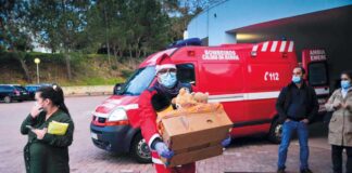 Pais Natal Motards foram ao Hospital na véspera de Natal