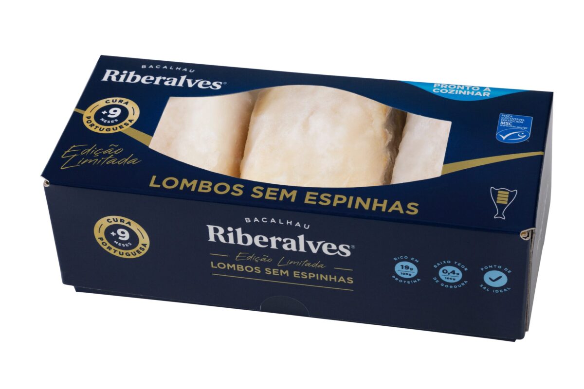 Riberalves lança lombo de bacalhau sem espinhas