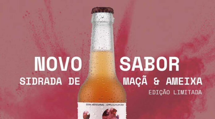 Sidrada – a Sidra do Oeste, lançou nova bebida com sabor a maçã e ameixa