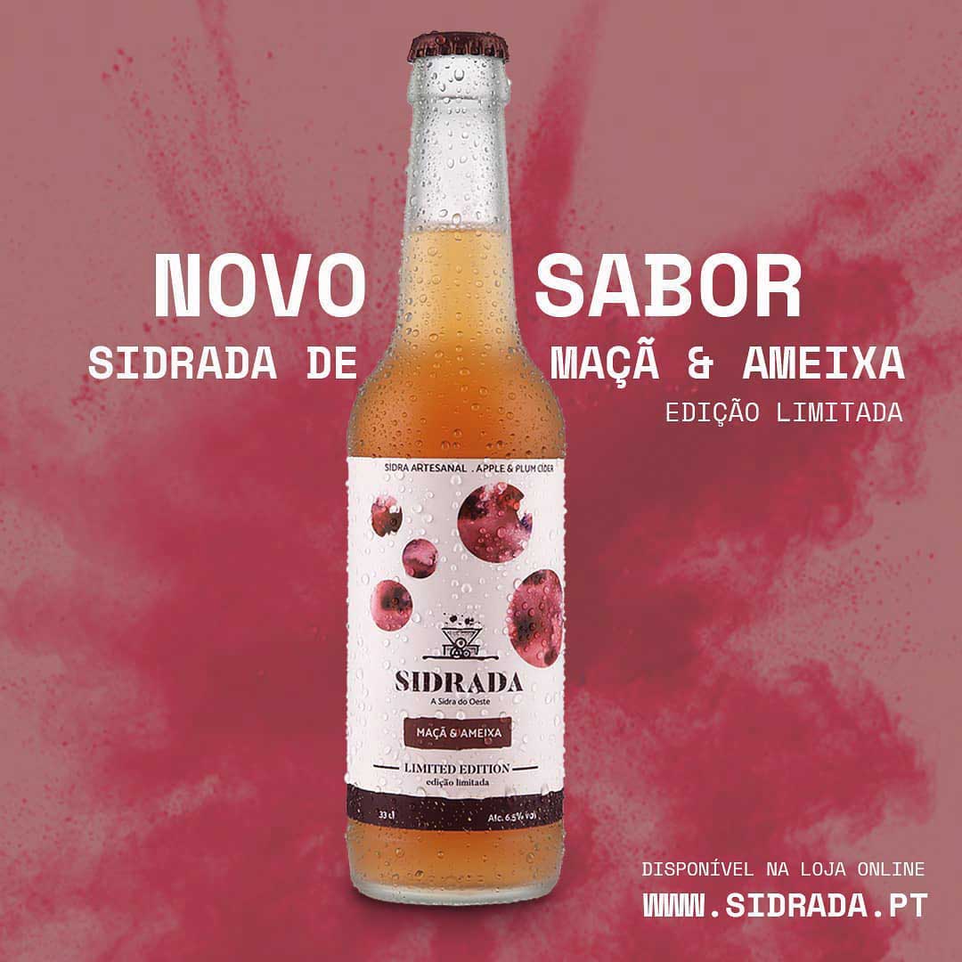 Sidrada – a Sidra do Oeste, lançou nova bebida com sabor a maçã e ameixa