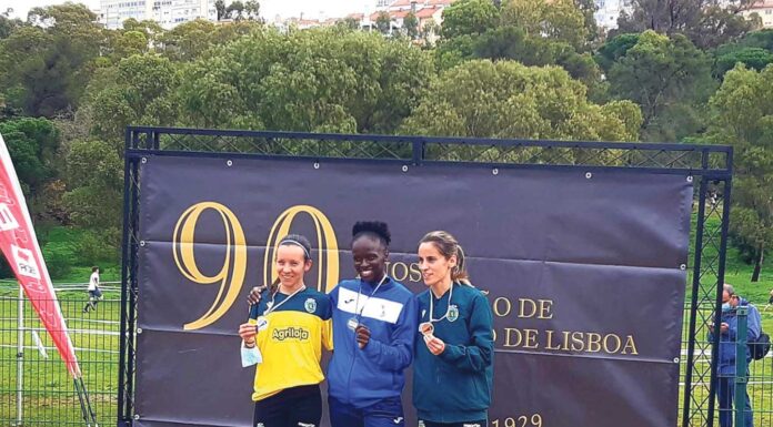 Ana Ferreira faz 2º no regional de corta-mato de Lisboa