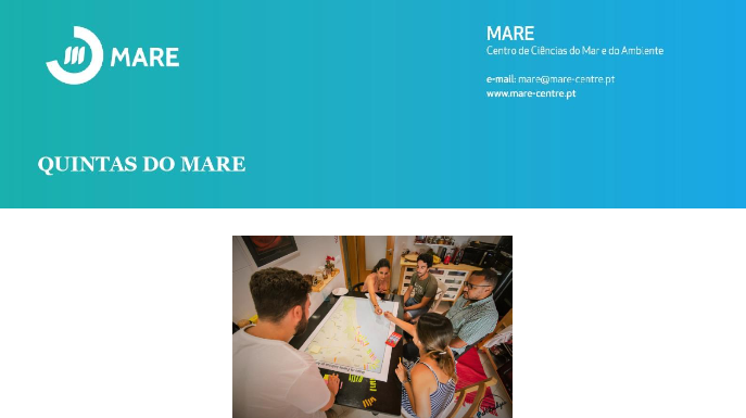 Nova conferência das Quintas do MARE