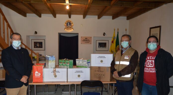 Lions das Caldas faz recolha para a delegação da Cruz Vermelha