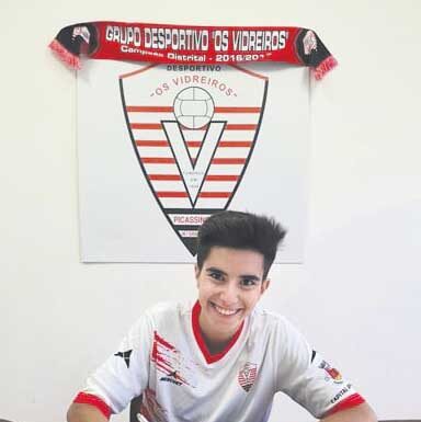 Luana Rebelo marca pelo Vidreiros na Taça de Portugal