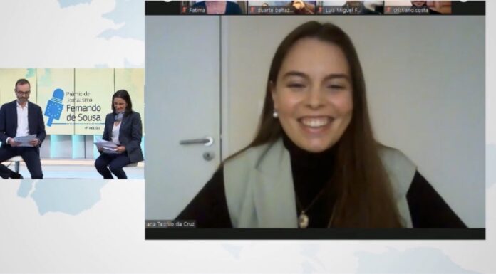 Mariana Teófilo da Cruz vence prémio de jornalismo