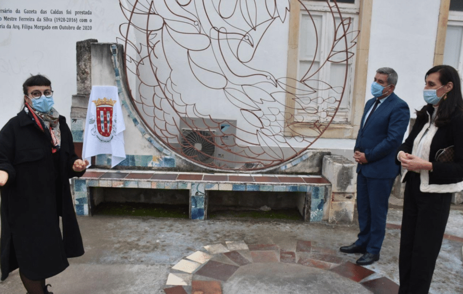 Inaugurado mural em honra de Ferreira da Silva