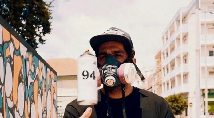 Arte urbana de João Olivença também chega aos campos desportivos