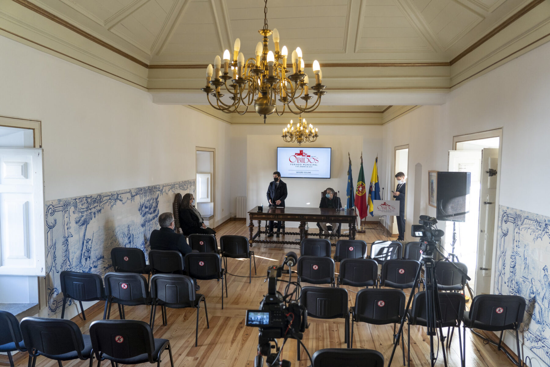 Óbidos começa vacinação em lares esta terça-feira