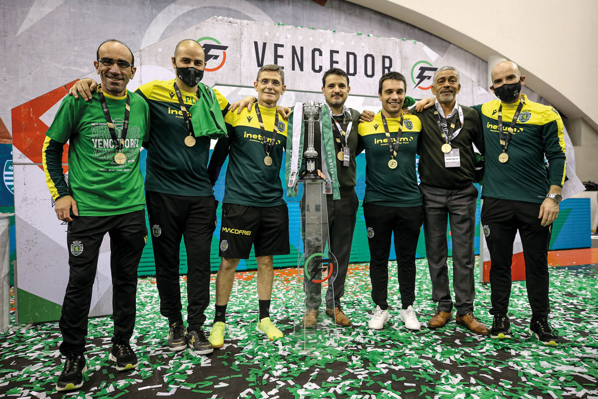 Filipe Rodrigues festeja título com o Sporting