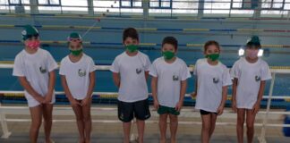 Nadadores dos Pimpões batem 20 recordes na Benedita