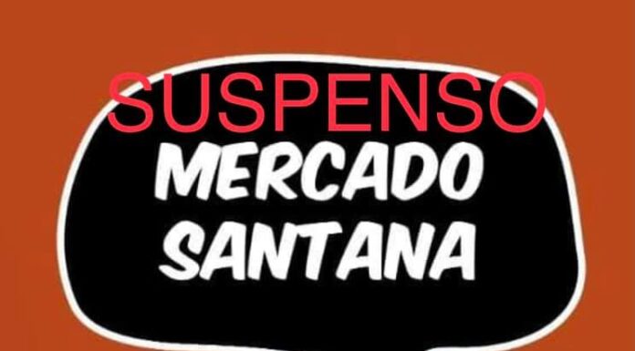 Mercado de Santana suspenso pelas medidas anti-pandemia