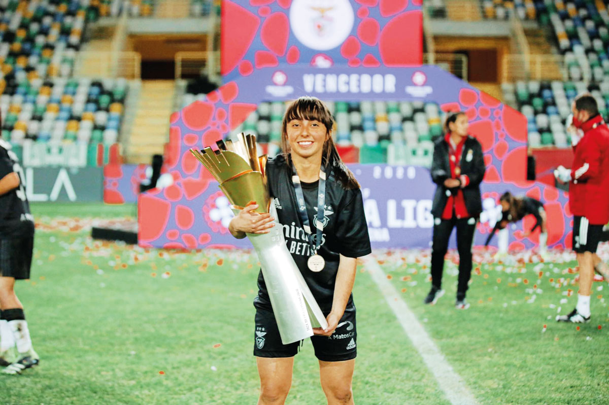 Amélia Silva vence Taça da Liga pelo Benfica