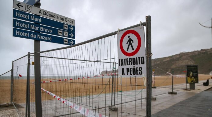 Câmara da Nazaré encerra marginal aos peões
