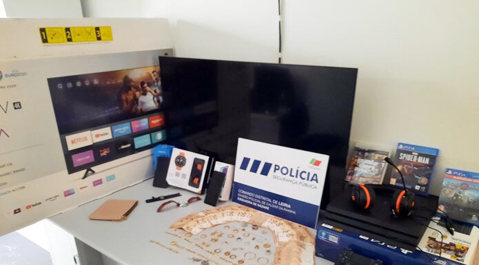 PSP detém na Nazaré dois suspeitos de assaltos