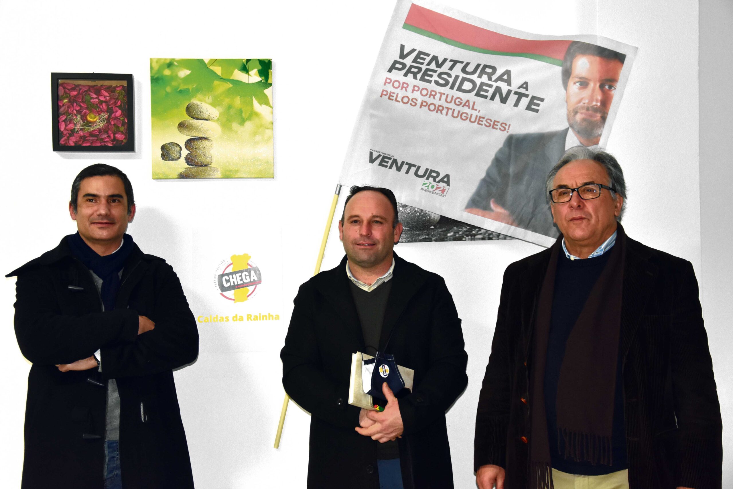 Inaugurada sede de candidatura de André Ventura nas Caldas